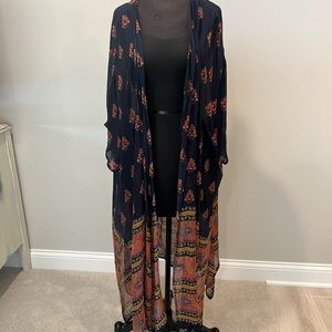 Natural Life Floral Kimono